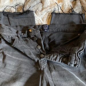 J. Crew Distresses Black Jeans SZ 31